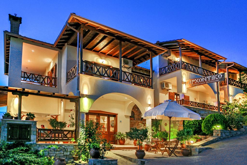 Archontiko Hotel Amoliani Bagian luar foto