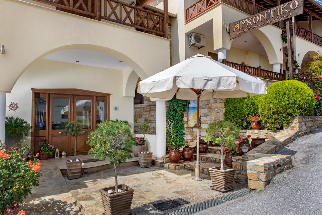 Archontiko Hotel Amoliani Bagian luar foto